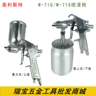奥利斯特W-71气动喷漆枪全解析 家具与汽车喷涂的得力助手
